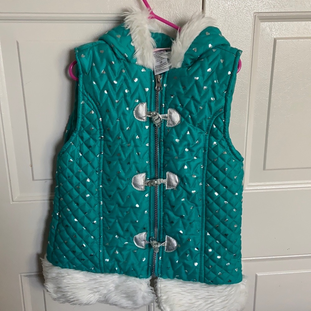 Little Lass hooded jacket/vest